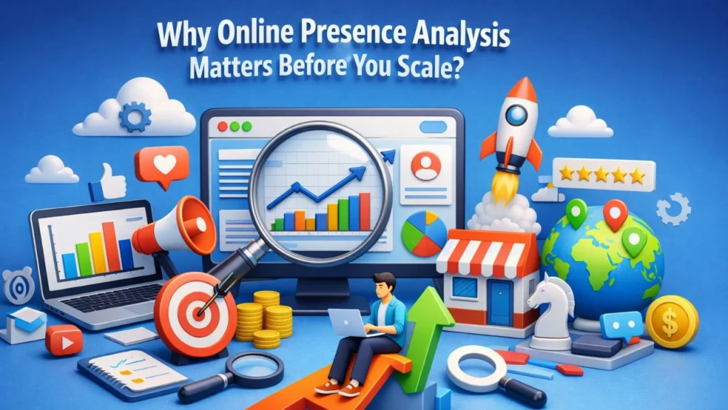 Why Online Presence Analysis Matters Before You Scale?