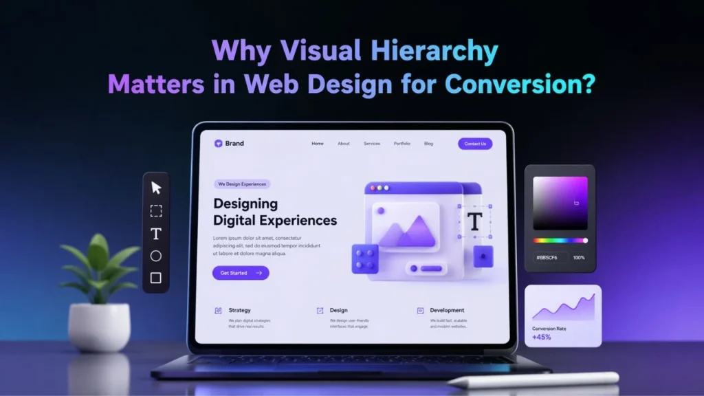 Why Visual Hierarchy Matters in Web Design for Conversion?