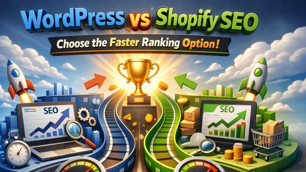 WordPress vs Shopify SEO: Choose the Faster Ranking Option