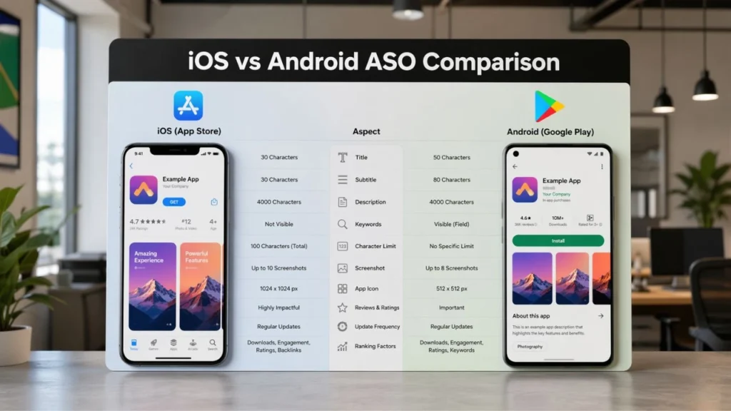iOS vs Android ASO Comparison