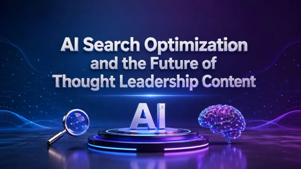 AI Search Optimization and the Future of Thought Leadership Content