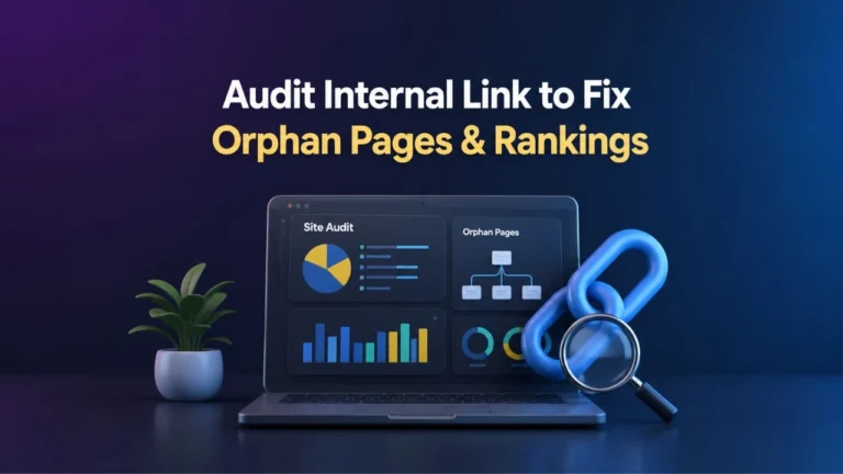 Audit Internal Link to Fix Orphan Pages & Rankings