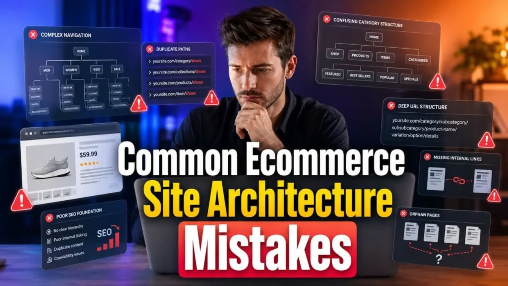 Common Ecommerce Site Architecture Mistakes