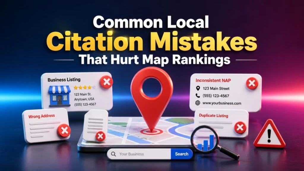 Common Local Citation Mistakes That Hurt Map Rankings