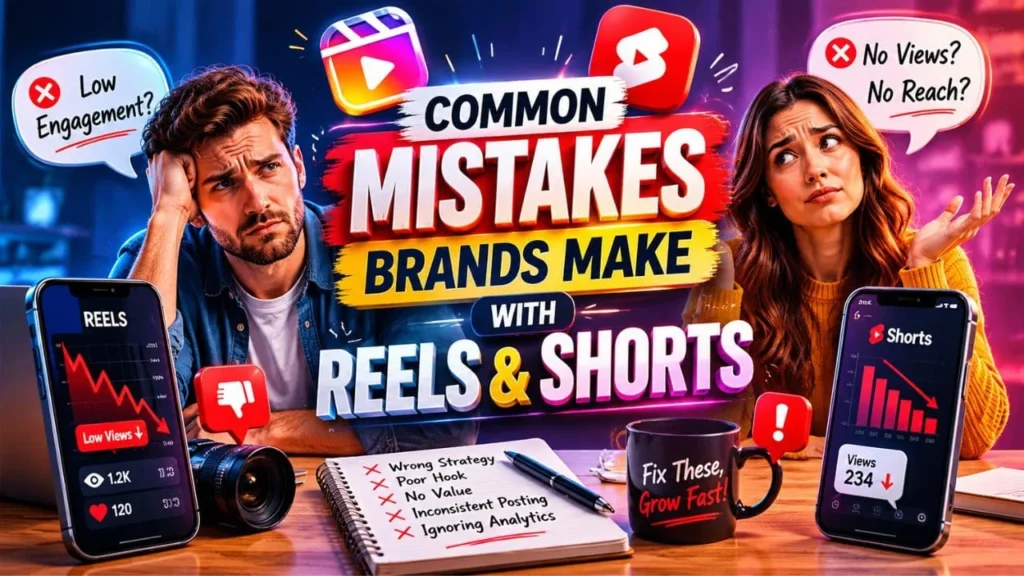 Common Mistakes Brands Make With Reels And Shorts