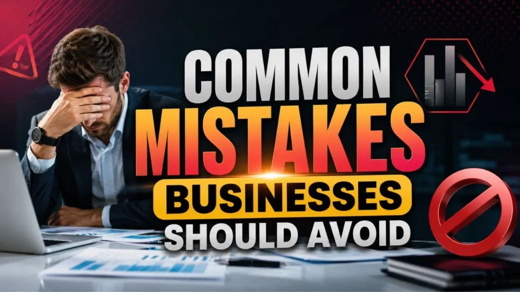 Common Mistakes Businesses Should Avoid