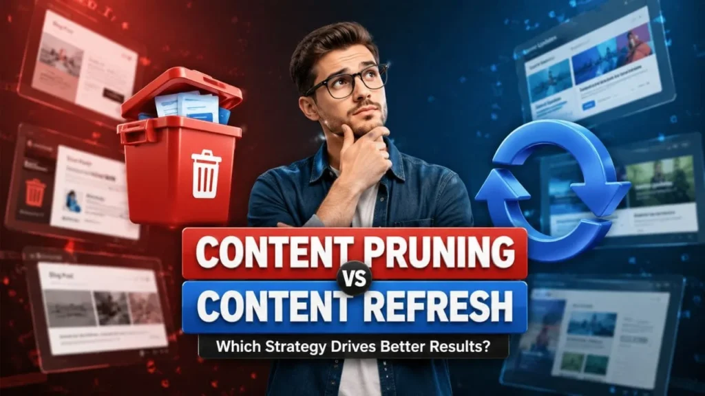 Content Pruning vs Content Refresh