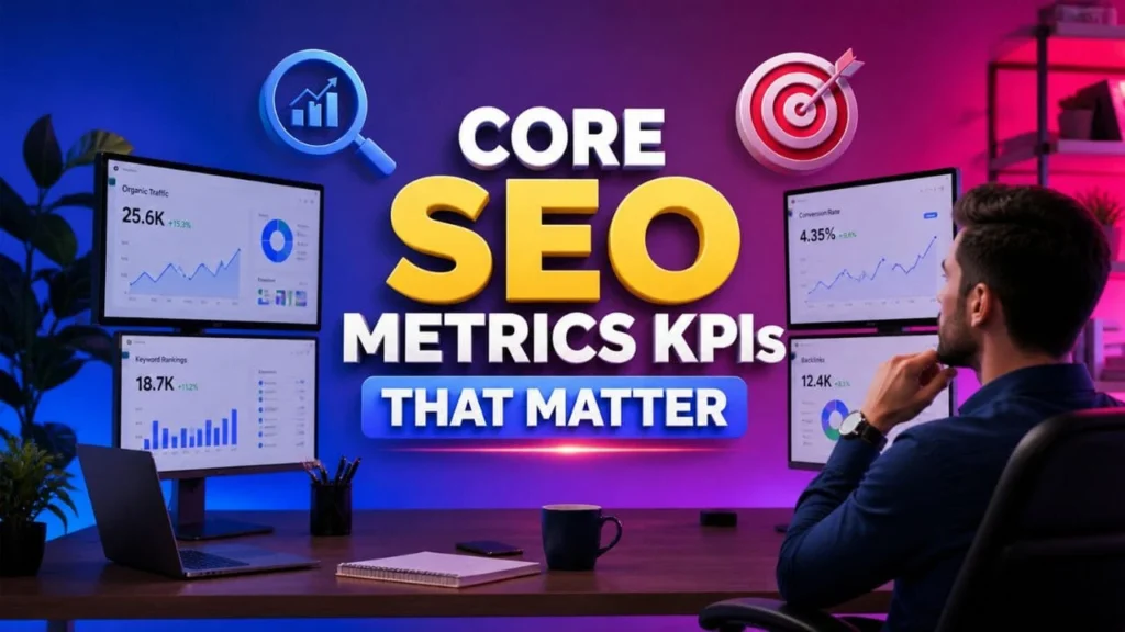 Core SEO Metrics KPIs That Matter