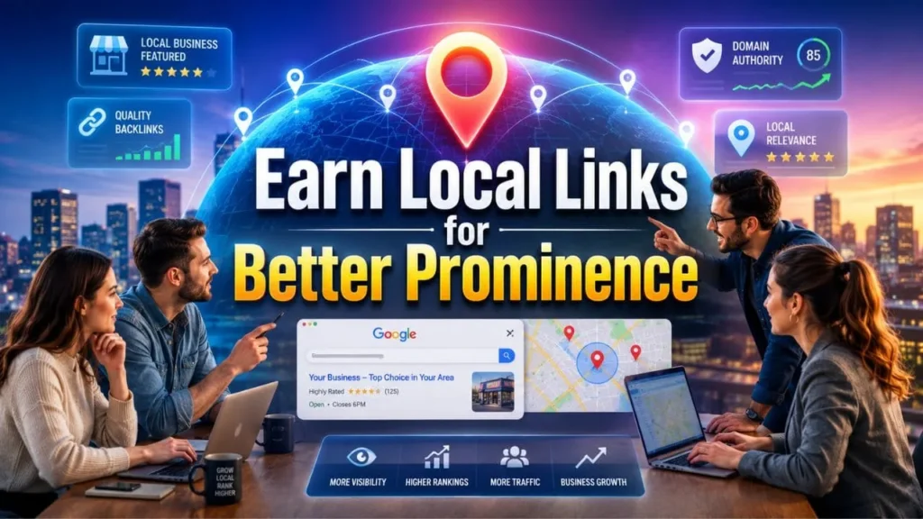 Earn Local Links for Better Prominence