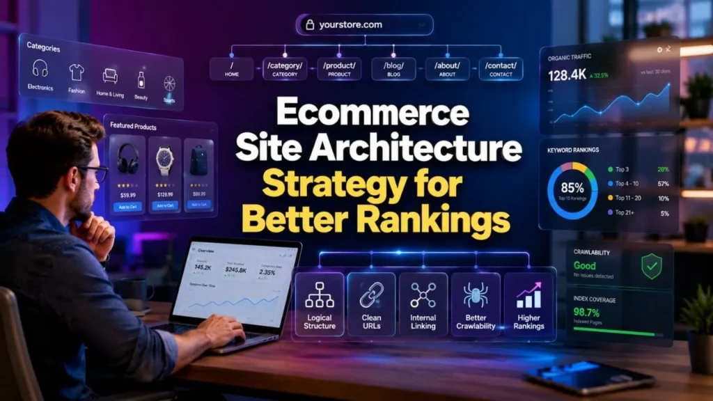Ecommerce Site Architecture Strategy for Better Rankings