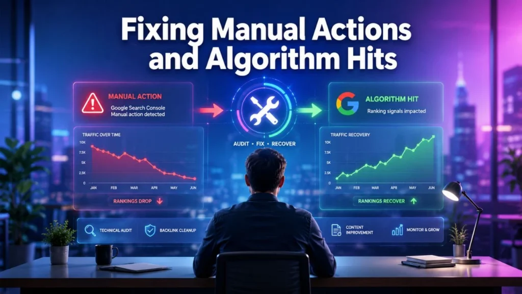 Fixing Manual Actions and Algorithm Hits