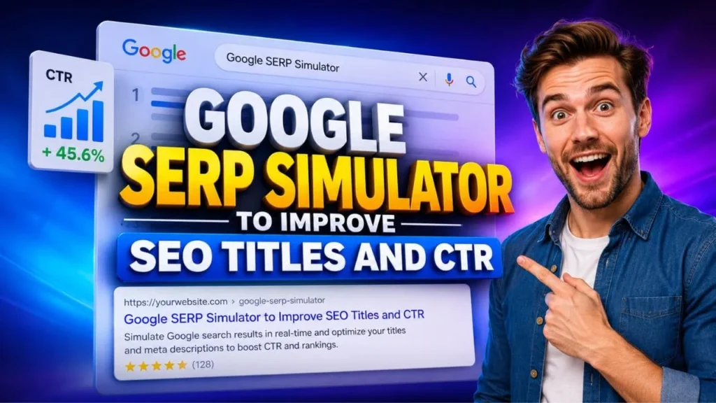 Google SERP Simulator to Improve SEO Titles and CTR