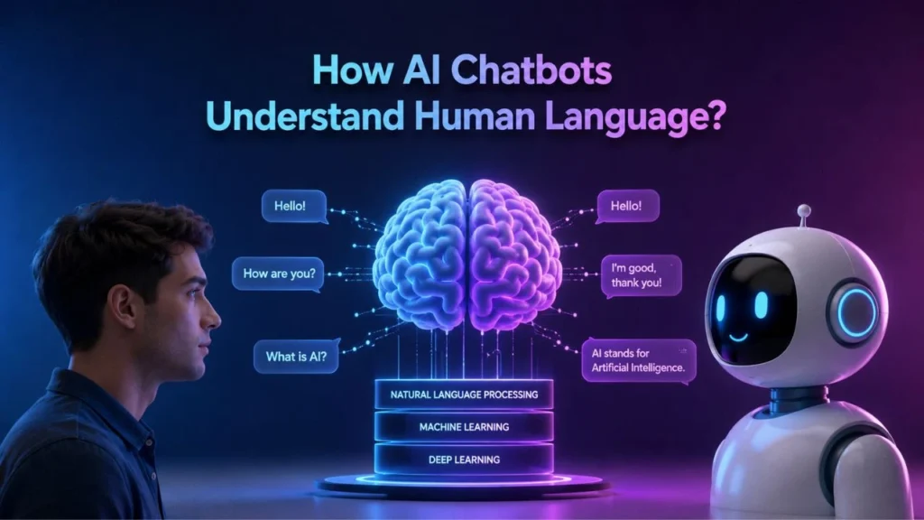 How AI Chatbots Understand Human Language?