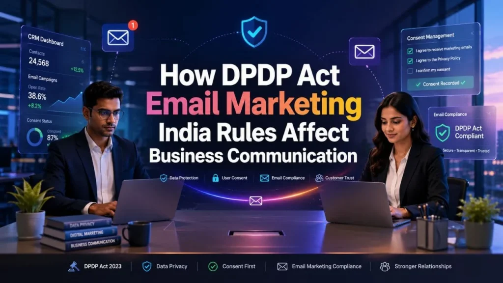 How DPDP Act Email Marketing India Rules Affect Business Communication