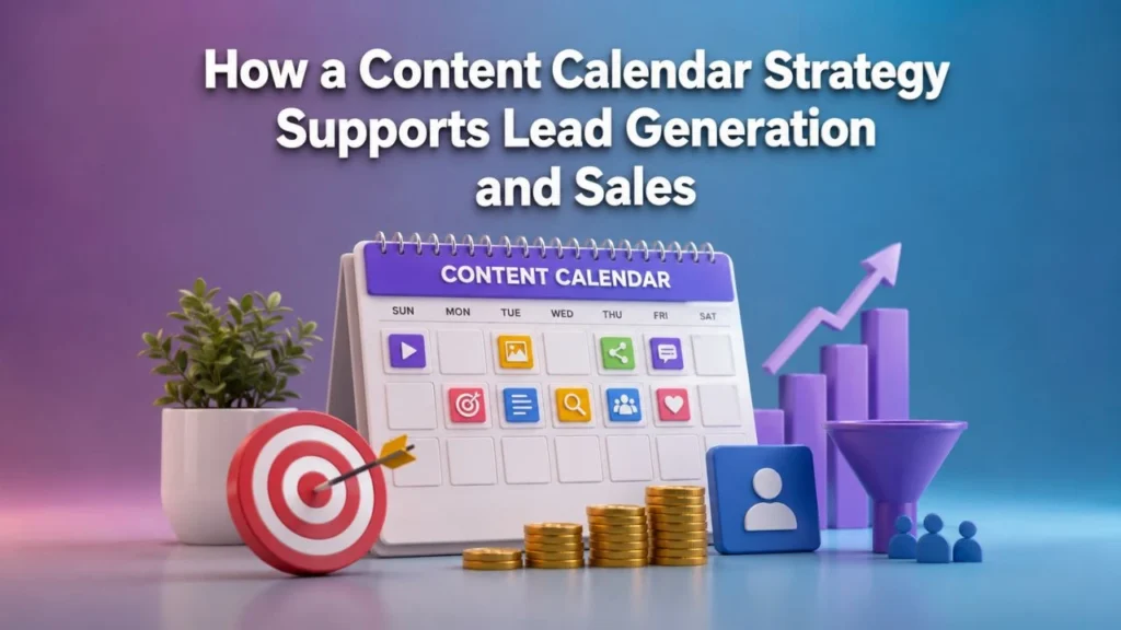 How a Content Calendar Strategy Supports Lead Generation and Sales