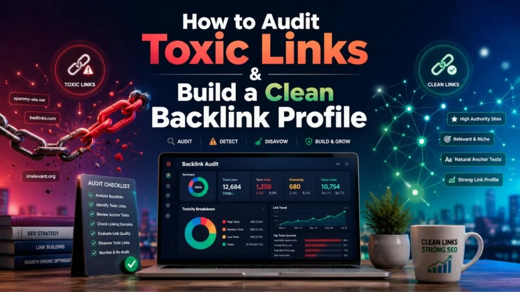 How to Audit Toxic Links & Build a Clean Backlink Profile