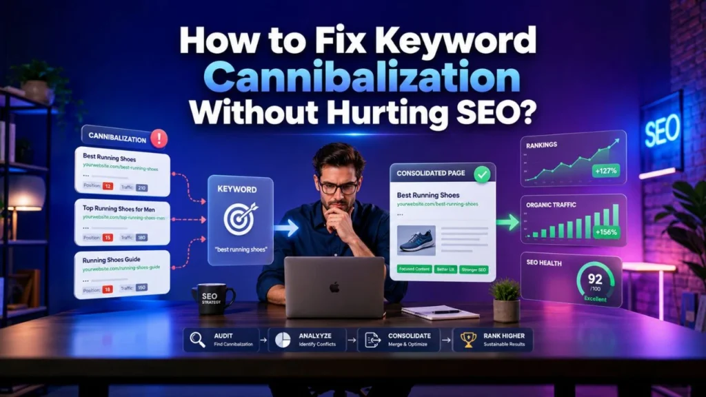How to Fix Keyword Cannibalization Without Hurting SEO?