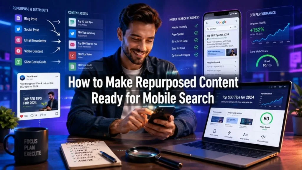 How to Make Repurposed Content Ready for Mobile Search