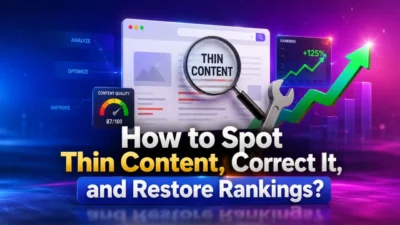 How to Spot Thin Content, Correct It, and Restore Rankings