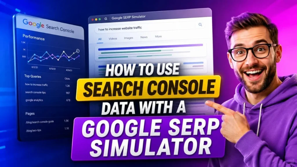 How to Use Search Console Data With a Google SERP Simulator