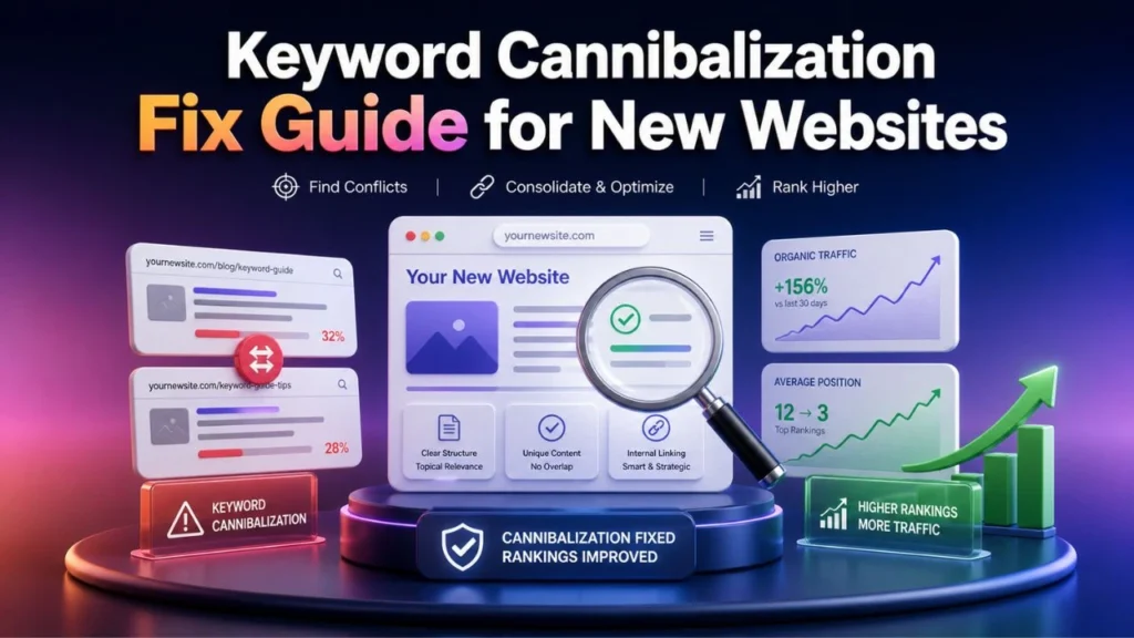 Keyword Cannibalization Fix Guide for New Websites