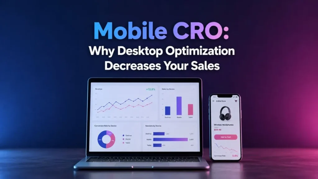 Mobile CRO: Why Desktop Optimization Decreases Your Sales