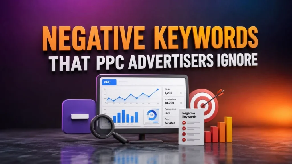Negative Keywords That PPC Advertisers Ignore