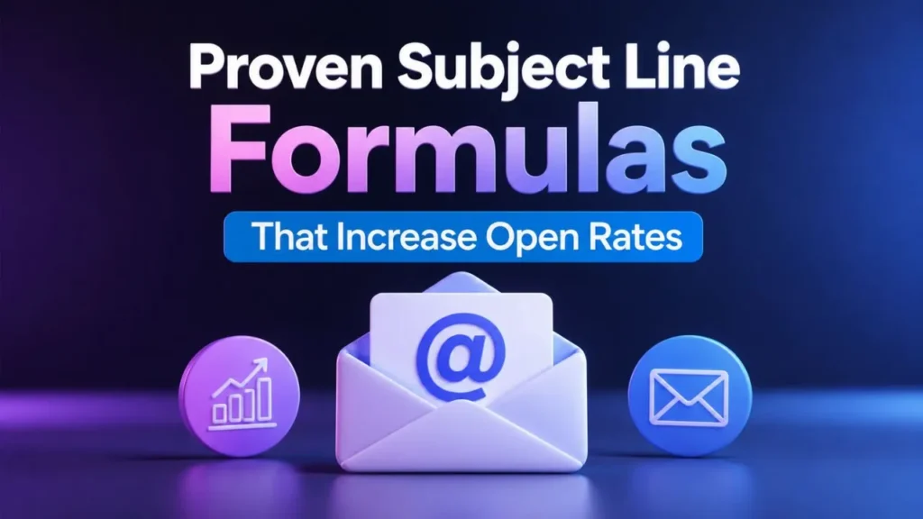 Proven Subject Line Formulas That Increase Open Rates
