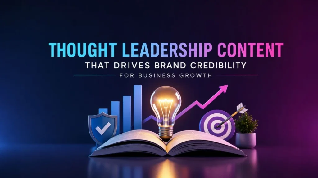 Thought Leadership Content That Drives Brand Credibility