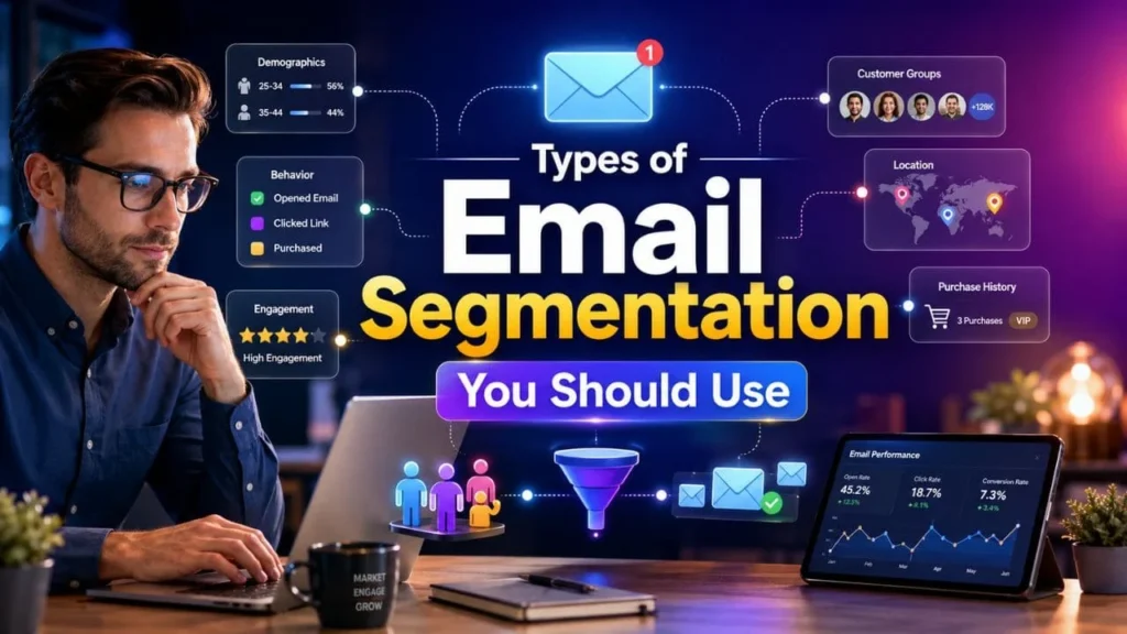 Types of Email Segmentation You Should Use