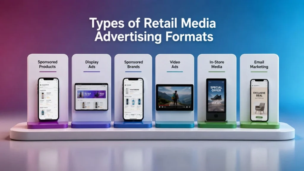 Types of Retail Media Advertising Formats