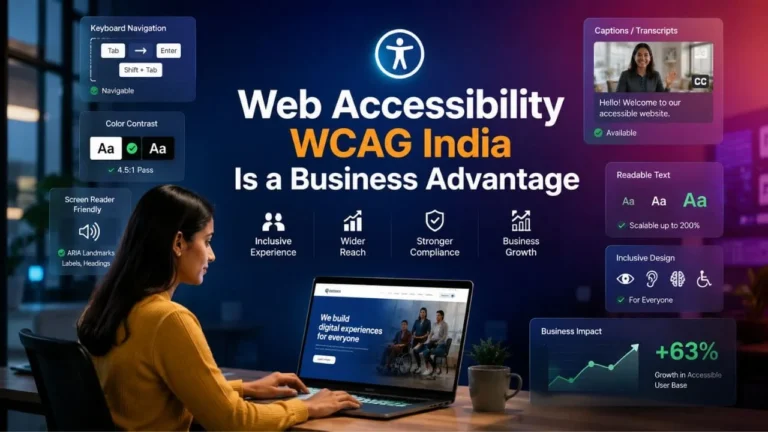 Web Accessibility WCAG India Is a Business Advantage