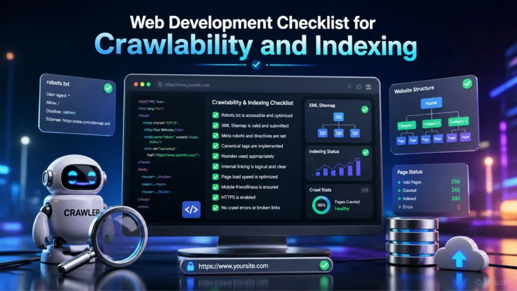 Web Development Checklist for Crawlability and Indexing