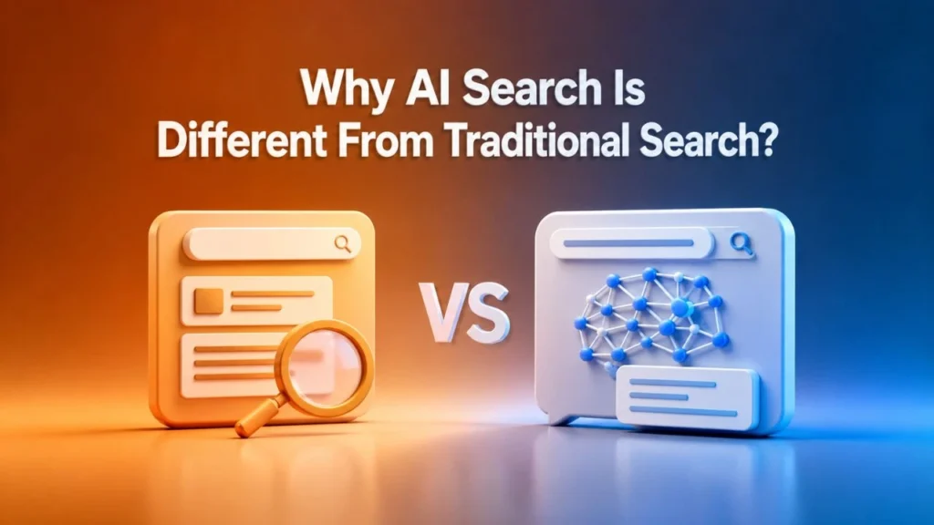 Why AI Search Is Different From Traditional Search?