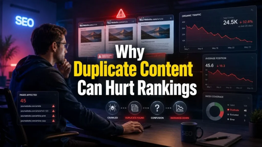 Why Duplicate Content Can Hurt Rankings