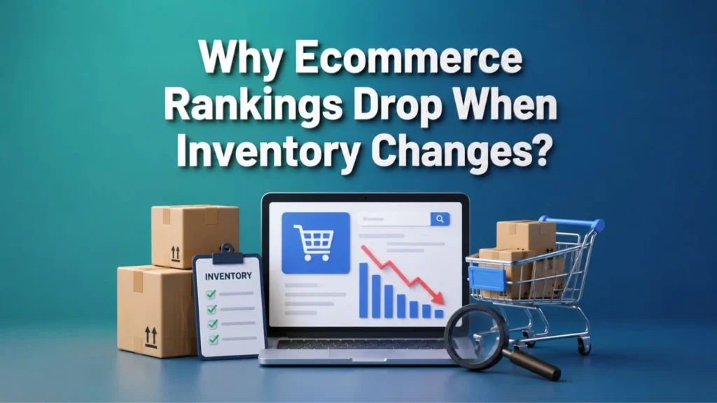 Why Ecommerce Rankings Drop When Inventory Changes?