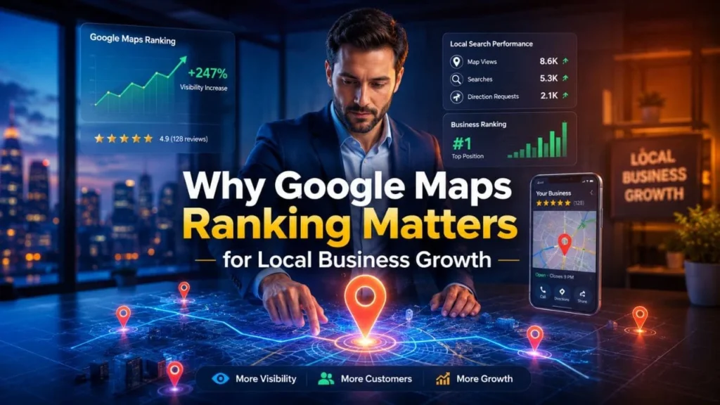Why Google Maps Ranking Matters for Local Business Growth