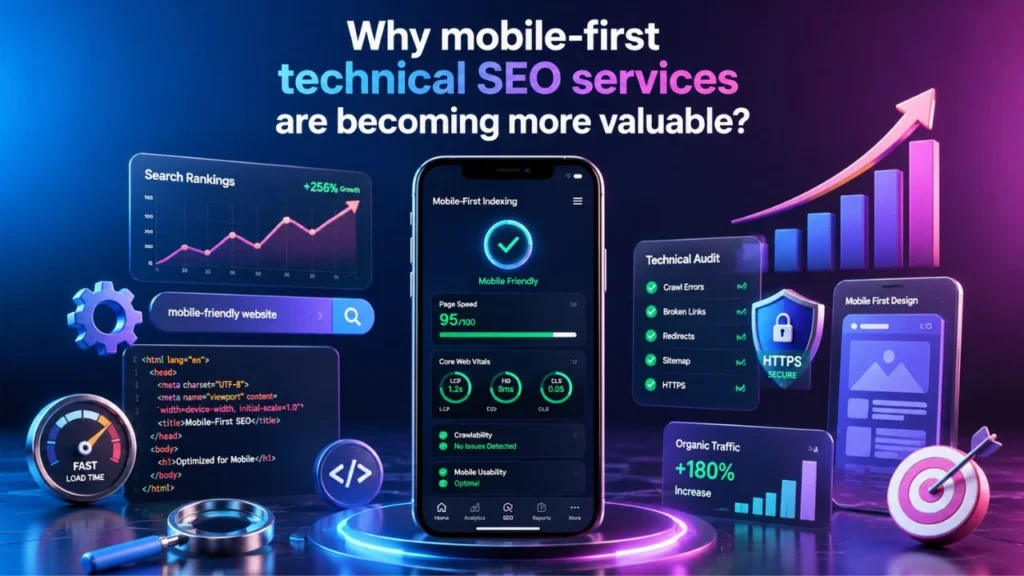 Why mobile-first technical SEO services are becoming more valuable?