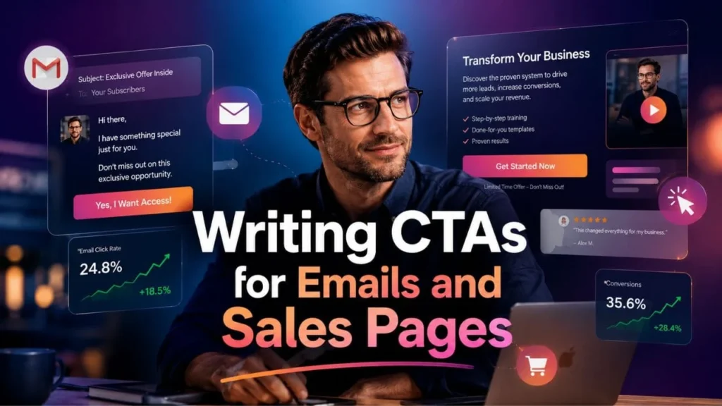 Writing CTAs for Emails and Sales Pages
