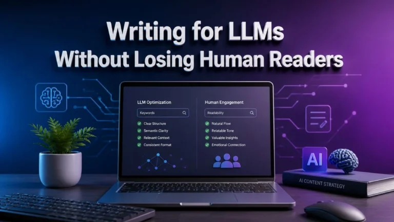 Writing for LLMs Without Losing Human Readers