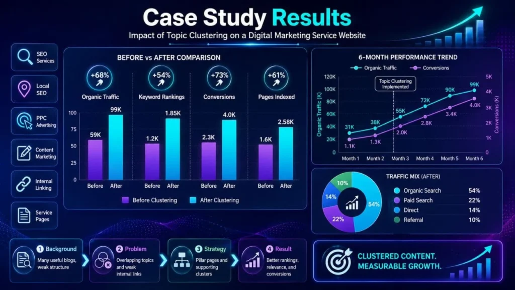 ic Clustering for a Digital Marketing Service Website