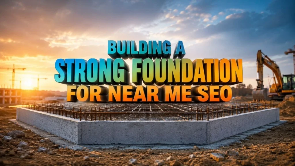 Building a Strong Foundation for Near Me SEO