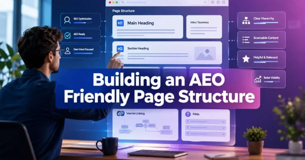 Building an AEO Friendly Page Structure