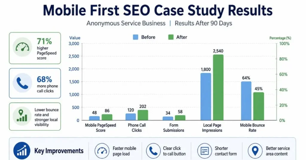 Case Study: How a Service Business Improved Mobile Leads