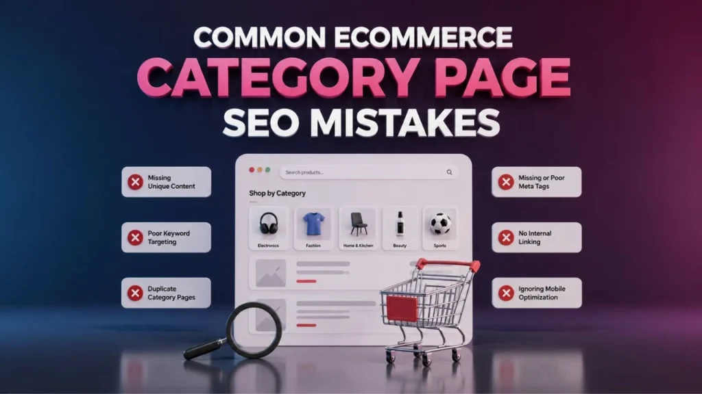 Common Ecommerce Category Page SEO Mistakes