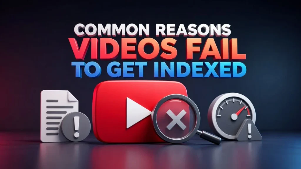 Common Reasons Videos Fail to Get Indexed
