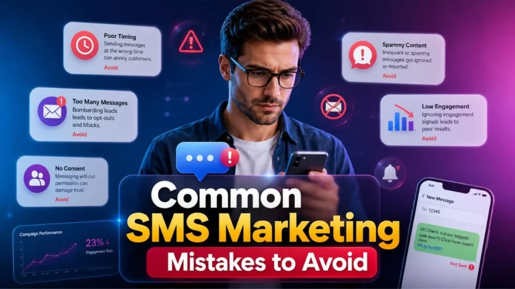 Common SMS Marketing Mistakes to Avoid