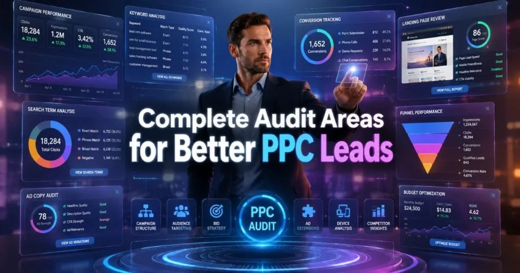 Complete Audit Areas for Better PPC Leads