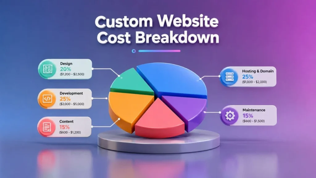 Custom Website Cost Breakdown