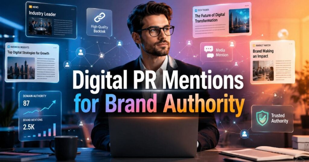 Digital PR Mentions for Brand Authority